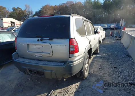 2006 Isuzu Ascender S from USA, damaged, VIN 4NUDS13S962700048